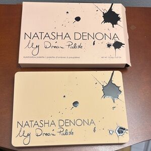 Natasha Denona Cream and Black Splatter Palette